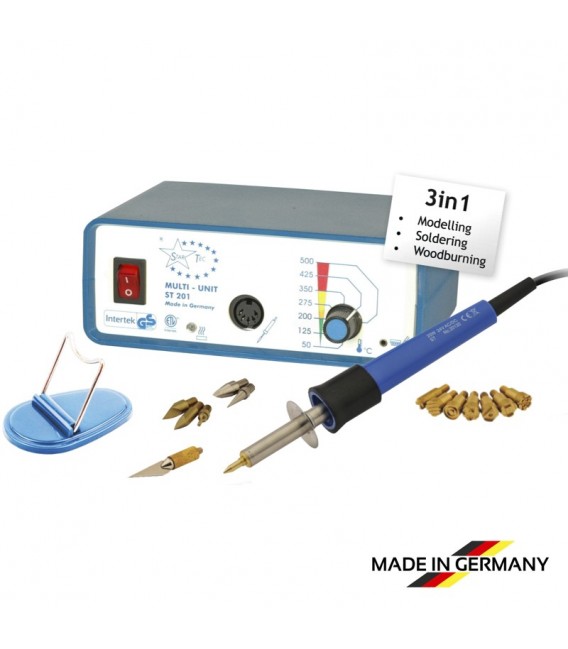 3-in-1 Multi-Station Pyrography-Modeling-Soldering Star Tec 1
