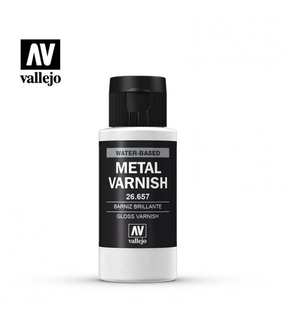 26657 Barniz Metal Brillante Metal Color 60 ml.