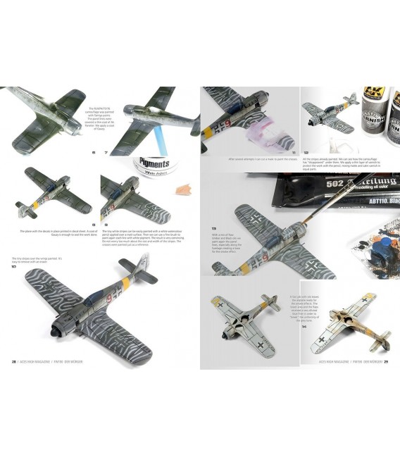 AK2922 Aces High FW 190 Der Wurger - Castellano