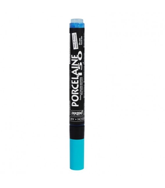 AZUL PAVO Rotulador Punta Normal 1.2 Pebeo Porcelaine 150