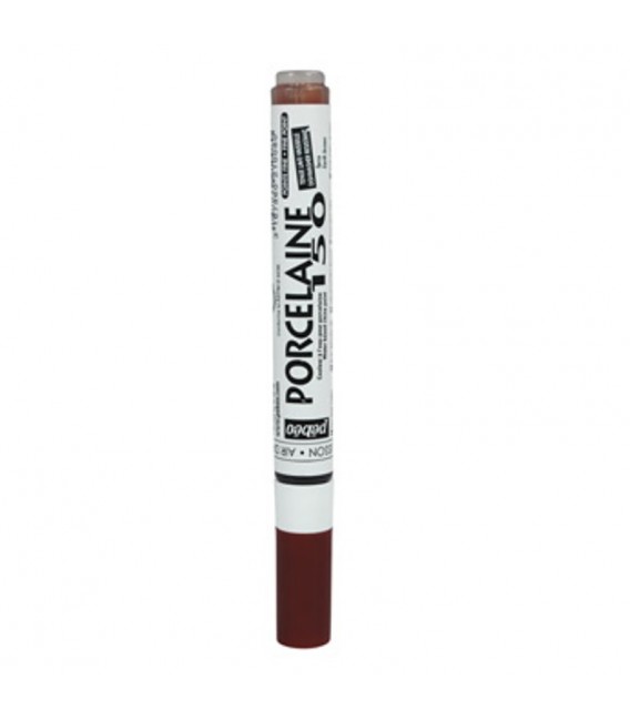 EARTH BROWN pennarello Punta fine 0.7 Pebeo Porcelaine 150