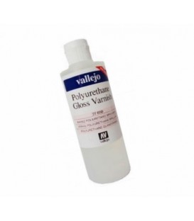 27.650 Polyurethane glossy varnish Vallejo 200 ml.