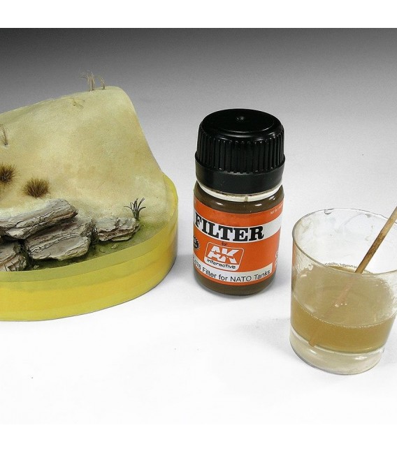 AK8044 Resin Water 2 Components Epoxy Resin 180 ml