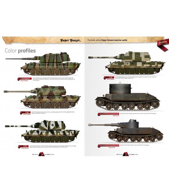 AK246 Paper Panzer: Prototypes & What If tanks - English