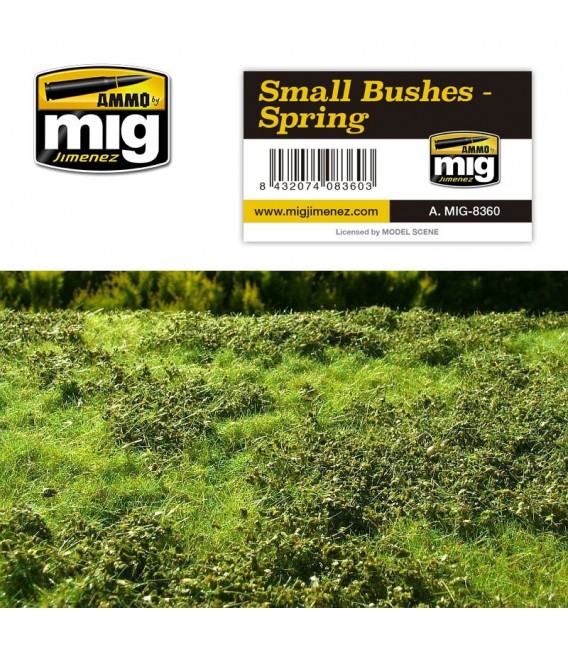 Petits buissons  - Printemps AMMO Mig Jimenez.