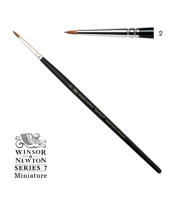 Pinzell Winsor & Newton Series 7 Miniature Pèl de Marta Kolinsky 2