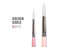 Synthetic brush ROUND-Golden Sable
