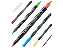 Lyra Aqua Brush Duo marker pens