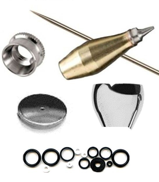 Kit D'outils D'entretien Pour Aérographe Double Action - Démontage, Nettoyage Et Maintenance Facile - 5