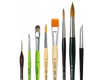 Brushes for watercolor painting