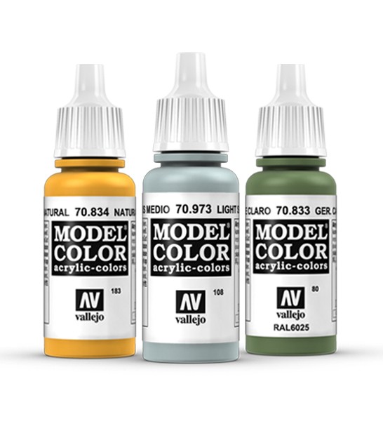 Colori acrilici per modellismo Vallejo Model Color.