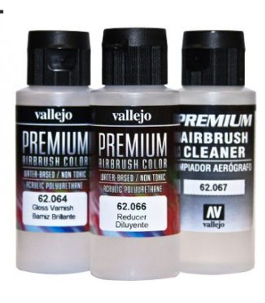 Vallejo Premium blanco imprimación 60ml, pintura acrílica para aerógrafo